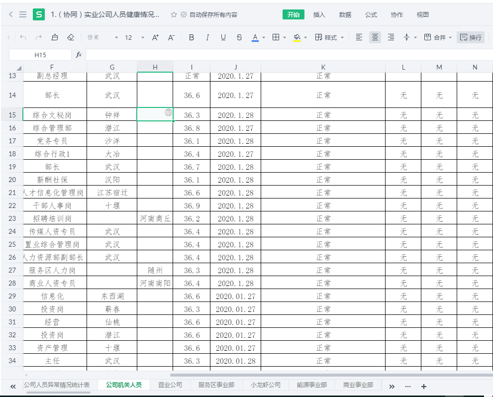 实业公司全体员工每日下午13：00点前完成健康信息报送.png